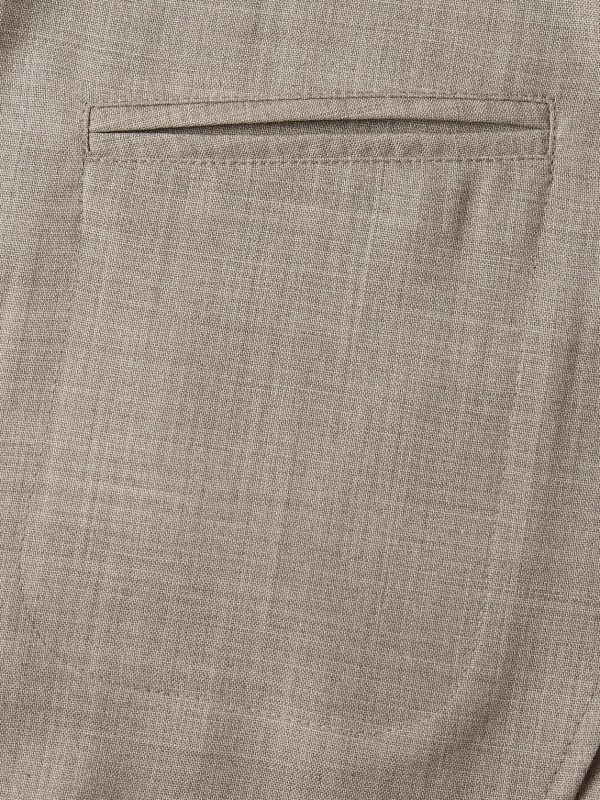 Unstructured Double-Breasted Wool Suit Jacket - E1