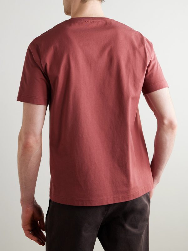 Relaxed-Fit Organic and Recycled Cotton-Jersey T-Shirt - BK Relaxed-Fit Organic and Recycled Cotton-Jersey T-Shirt - BK
