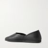 Full-Grain Leather Loafers - BK Full-Grain Leather Loafers - BK