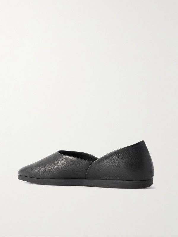 Full-Grain Leather Loafers - BK Full-Grain Leather Loafers - BK