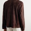 Wave Suede Overshirt - BK