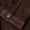 Wave Suede Overshirt - E1