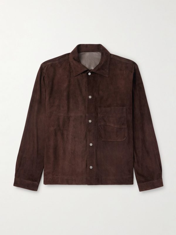 Wave Suede Overshirt