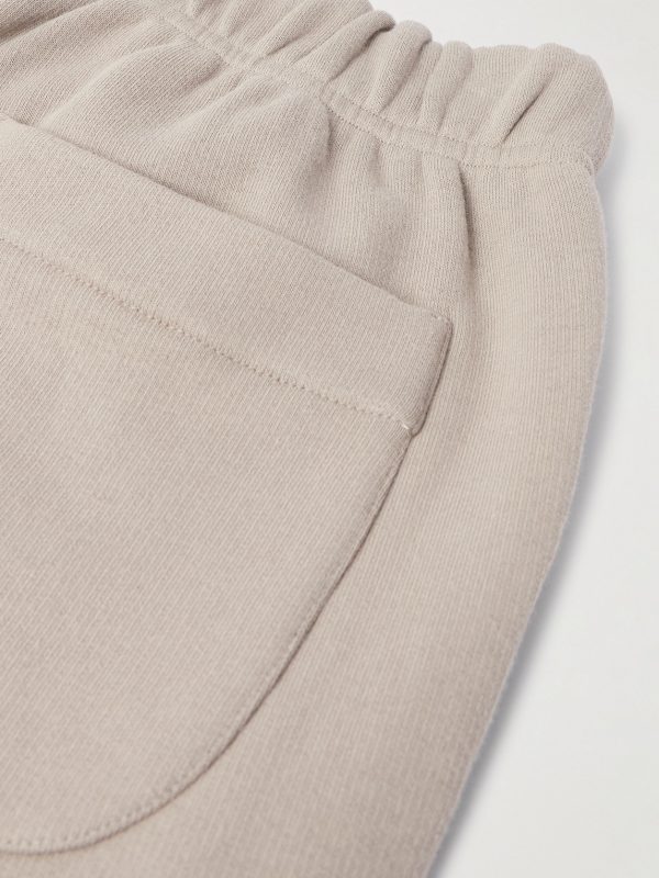Straight-Leg Cotton-Terry Drawstring Shorts - CU Straight-Leg Cotton-Terry Drawstring Shorts - CU