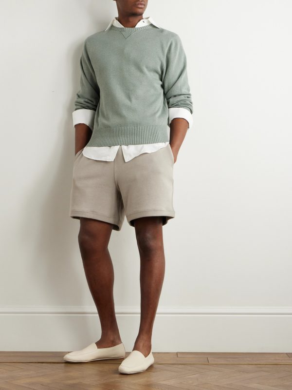 Slim-Fit Cotton Sweater - OU Slim-Fit Cotton Sweater - OU
