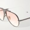 Kyosho Daido Aviator-Style Beta Titanium Sunglasses - CU
