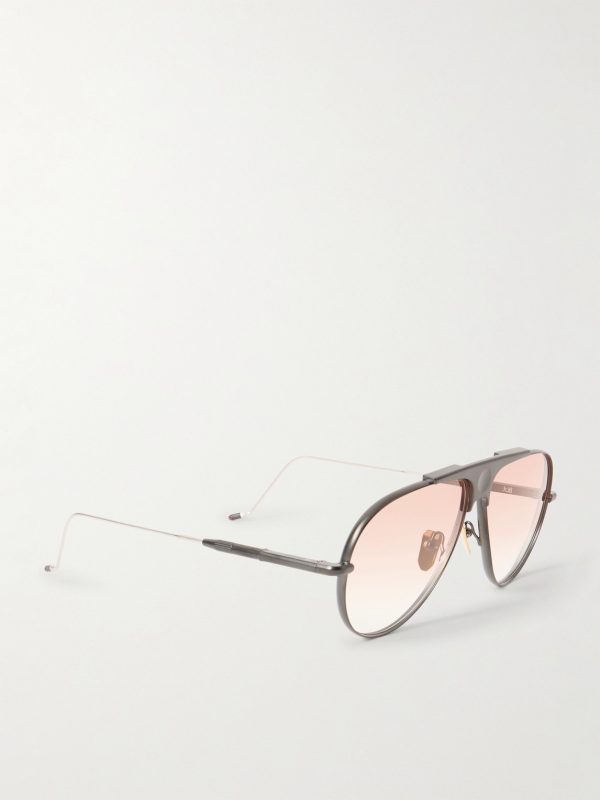 Kyosho Daido Aviator-Style Beta Titanium Sunglasses - FR