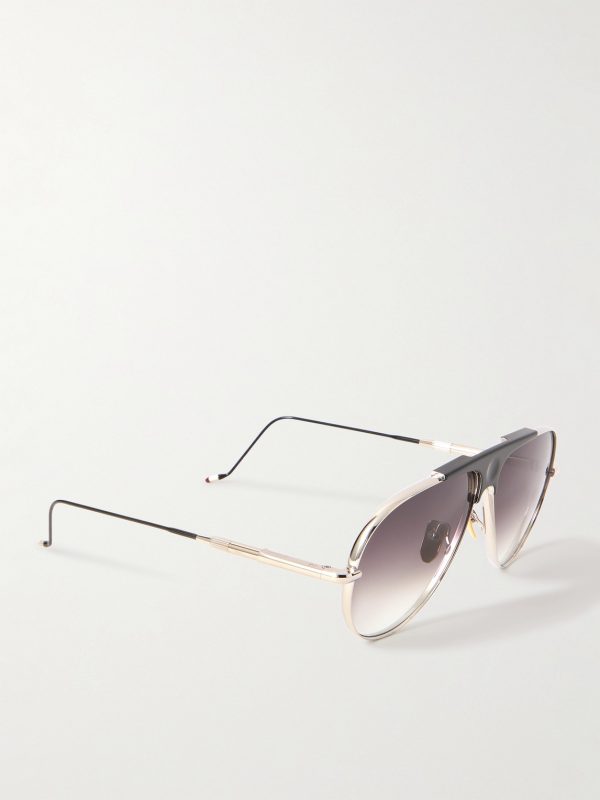 Kyosho Daido Aviator-Style Beta Titanium Sunglasses - FR