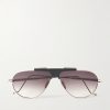 Kyosho Daido Aviator-Style Beta Titanium Sunglasses