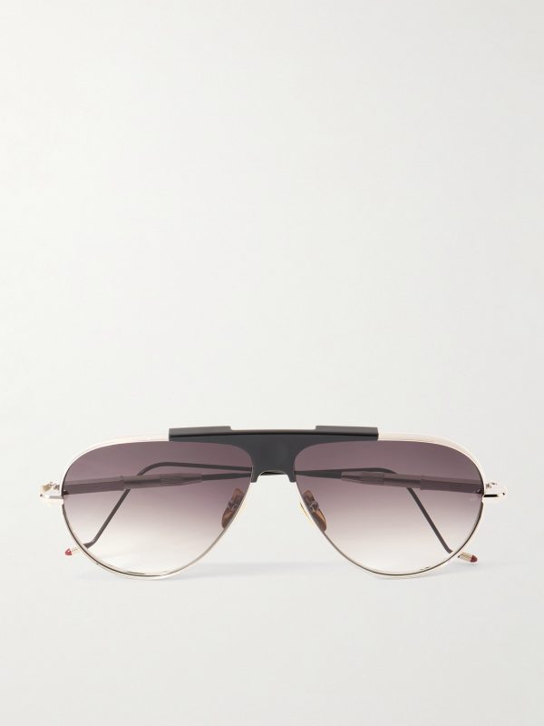 Kyosho Daido Aviator-Style Beta Titanium Sunglasses