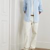 Sorrento Button-Down Collar Checked Cotton-Poplin Shirt - OU