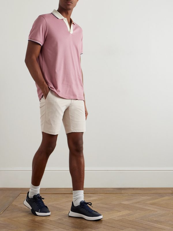 Surge Performance Straight-Leg Tech-Jersey Golf Shorts - OU
