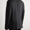 Slim-Fit Wool Suit Jacket - BK Slim-Fit Wool Suit Jacket - BK