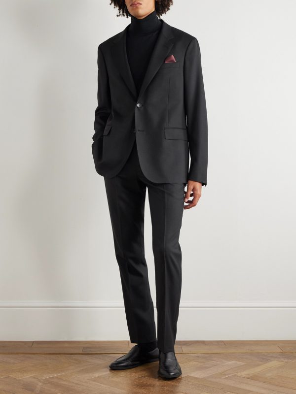 Slim-Fit Wool Suit Jacket - OU Slim-Fit Wool Suit Jacket - OU