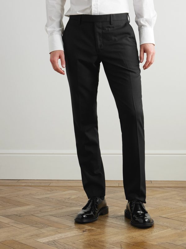 Philip Slim-Fit Straight-Leg Wool Suit Trousers - FR Philip Slim-Fit Straight-Leg Wool Suit Trousers - FR
