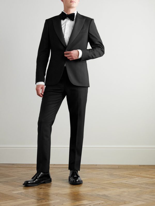 Philip Slim-Fit Straight-Leg Wool Suit Trousers - OU Philip Slim-Fit Straight-Leg Wool Suit Trousers - OU