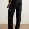 + Wales Bonner Sailor Straight-Leg Recycled-Shell Cargo Trousers - BK + Wales Bonner Sailor Straight-Leg Recycled-Shell Cargo Trousers - BK