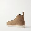 + Wales Bonner Superstar Hi Perforated Suede High-Top Sneakers - BK