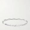 Silver-Tone Chain Bracelet - BK
