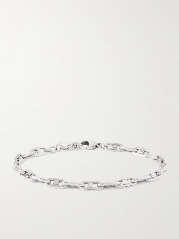 Silver-Tone Chain Bracelet