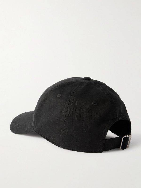 Logo-Appliquéd Cotton-Twill Baseball Cap - BK Logo-Appliquéd Cotton-Twill Baseball Cap - BK