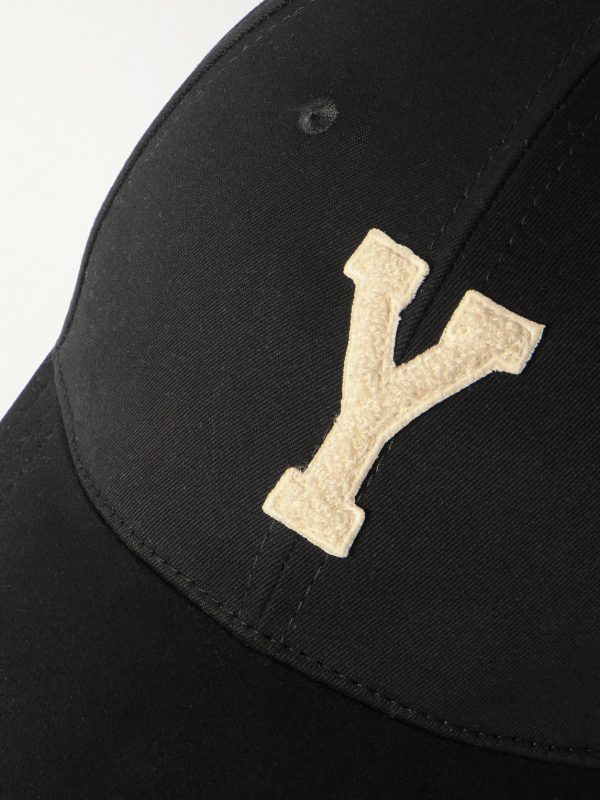 Logo-Appliquéd Cotton-Twill Baseball Cap - CU Logo-Appliquéd Cotton-Twill Baseball Cap - CU