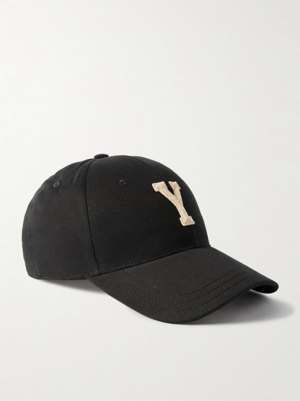 Logo-Appliquéd Cotton-Twill Baseball Cap Logo-Appliquéd Cotton-Twill Baseball Cap