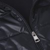 Slim-Fit Logo-Appliquéd Quilted Nylon-Panelled Wool Down Cardigan - CU