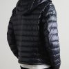 Lauros Quilted Shell Hooded Down Jacket - BK Lauros Quilted Shell Hooded Down Jacket - BK