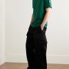 Slim-Fit Logo-Appliquéd Cotton-Jersey T-Shirt - OU Slim-Fit Logo-Appliquéd Cotton-Jersey T-Shirt - OU