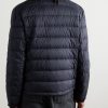 Slim-Fit Logo-Appliquéd Quilted Nylon Down Jacket - BK