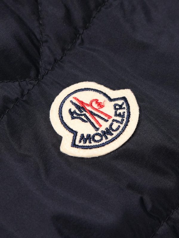 Slim-Fit Logo-Appliquéd Quilted Nylon Down Jacket - E1