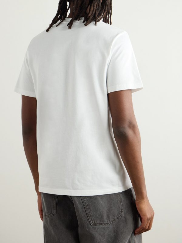 Logo-Print Cotton-Jersey T-Shirt - BK Logo-Print Cotton-Jersey T-Shirt - BK