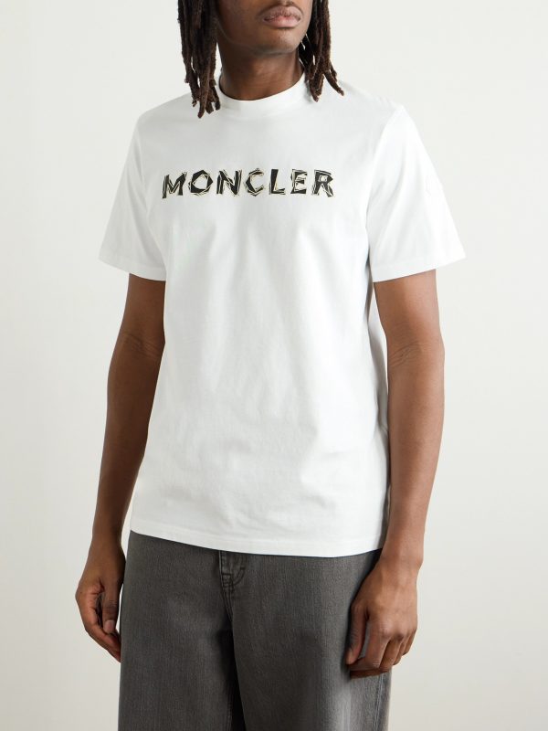 Logo-Print Cotton-Jersey T-Shirt - FR Logo-Print Cotton-Jersey T-Shirt - FR