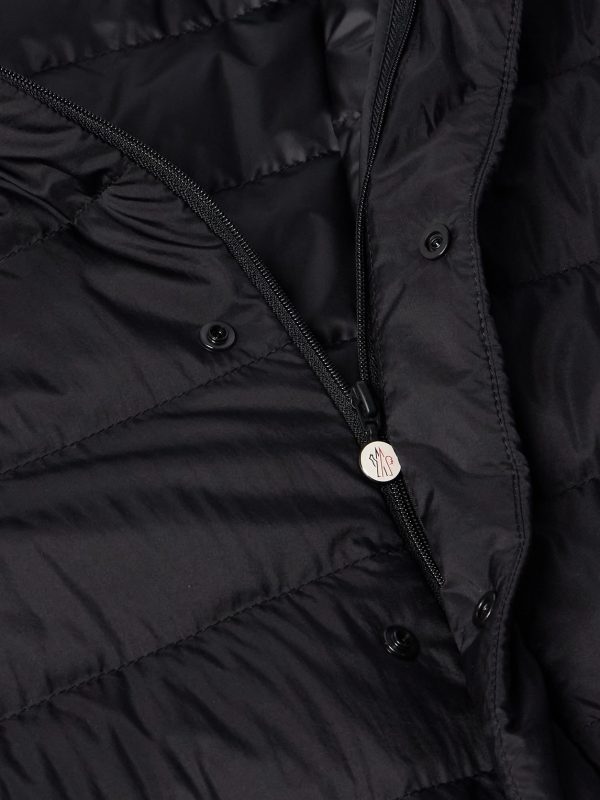 Slim-Fit Logo-Appliquéd Padded Shell Down Jacket - CU Slim-Fit Logo-Appliquéd Padded Shell Down Jacket - CU