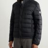 Slim-Fit Logo-Appliquéd Padded Shell Down Jacket - FR Slim-Fit Logo-Appliquéd Padded Shell Down Jacket - FR