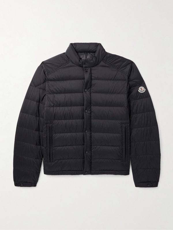 Slim-Fit Logo-Appliquéd Padded Shell Down Jacket Slim-Fit Logo-Appliquéd Padded Shell Down Jacket