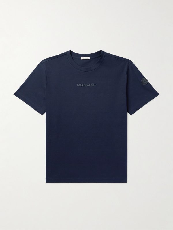 Logo-Appliquéd Cotton-Jersey T-Shirt Logo-Appliquéd Cotton-Jersey T-Shirt