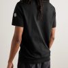 Slim-Fit Logo-Appliquéd Cotton-Jersey T-Shirt - BK Slim-Fit Logo-Appliquéd Cotton-Jersey T-Shirt - BK