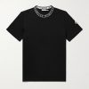 Slim-Fit Logo-Appliquéd Cotton-Jersey T-Shirt Slim-Fit Logo-Appliquéd Cotton-Jersey T-Shirt