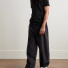 Slim-Fit Logo-Appliquéd Cotton-Jersey T-Shirt - OU Slim-Fit Logo-Appliquéd Cotton-Jersey T-Shirt - OU