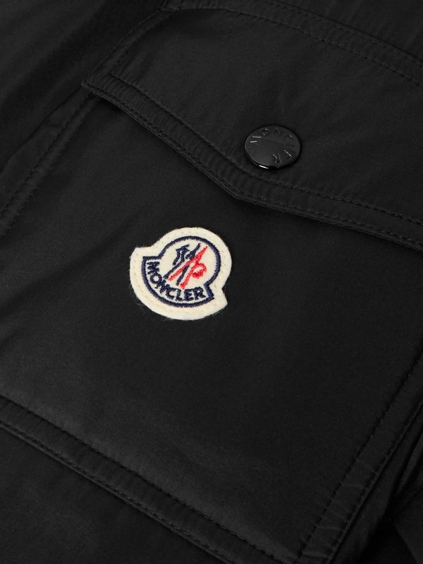 Monteynard Logo-Appliquéd Nylon Hooded Down Jacket - E1 Monteynard Logo-Appliquéd Nylon Hooded Down Jacket - E1