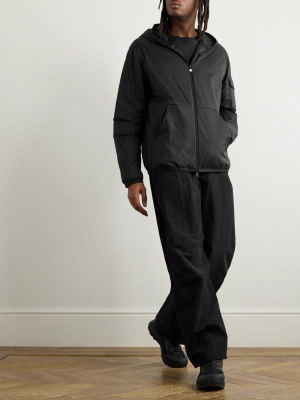 Monteynard Logo-Appliquéd Nylon Hooded Down Jacket - OU Monteynard Logo-Appliquéd Nylon Hooded Down Jacket - OU