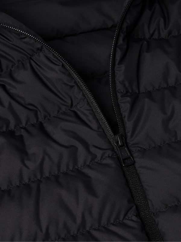 Logo-Print Quilted Shell Hooded Down Jacket - CU Logo-Print Quilted Shell Hooded Down Jacket - CU