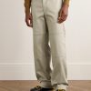 Straight-Leg Panelled Stretch-Cotton Gabardine Trousers - FR Straight-Leg Panelled Stretch-Cotton Gabardine Trousers - FR