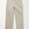 Straight-Leg Panelled Stretch-Cotton Gabardine Trousers Straight-Leg Panelled Stretch-Cotton Gabardine Trousers