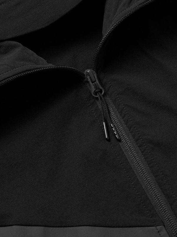 Tech Logo-Embroidered Dri-FIT Hooded Jacket - CU Tech Logo-Embroidered Dri-FIT Hooded Jacket - CU