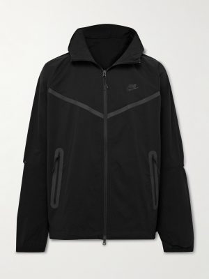 Tech Logo-Embroidered Dri-FIT Hooded Jacket Tech Logo-Embroidered Dri-FIT Hooded Jacket