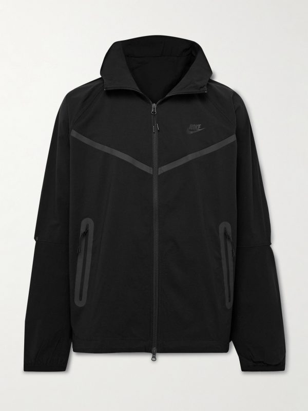 Tech Logo-Embroidered Dri-FIT Hooded Jacket Tech Logo-Embroidered Dri-FIT Hooded Jacket
