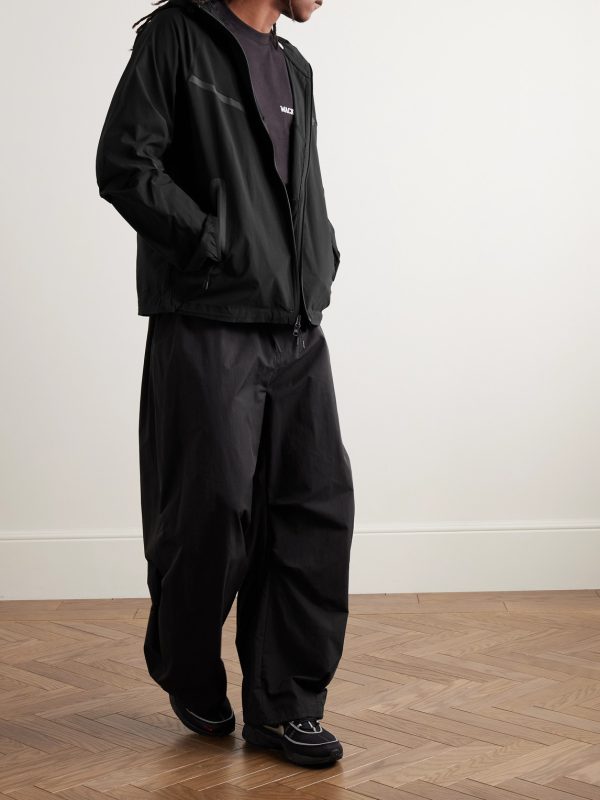 Tech Logo-Embroidered Dri-FIT Hooded Jacket - OU Tech Logo-Embroidered Dri-FIT Hooded Jacket - OU